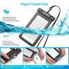 newppon 3 Pack Waterproof Cell Phone Pouch with Case Lanyard  for Beach Swimming