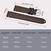 BISONSTRAP Hand-Stitched Leather Watch Bands for Men with Quick Release