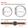 hemsut h Leather Watch Bands for Men, Horween Quick Release Vintage Watch Strap