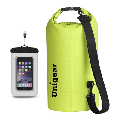 Unigear Floating and Lightweight Waterproof Bags for Kayaking, , Fishing, Swimming with Waterproof Phone Case