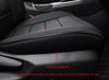 EKR Custom Fit RAV4 Car Seat Covers for Select Toyota RAV4 2019 2020 2021 2022 2023 2024 2025 LE,XLE,XLE Premium,Limited - Full Set,Leather(Black)