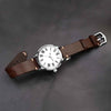 BISONSTRAP Hand-Stitched Leather Watch Bands for Men with Quick Release