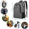 MATEIN Business Laptop Backpack with USB Charging Port Fits 15.6 Inch Notebook