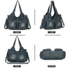 YeFine Casual Washed Denim Shoulder Bags, Lady's Hobo Bags, Handbags