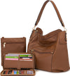 Idesort Crossbody Bags for Women, Leather Hobo Bag