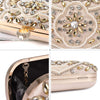 UBORSE Beaded Clutch Purses Wedding Crystal Evening Bag