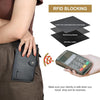 RFID Wallet Women Bifold Multi Card Wallet Case with Zipper Pocke Credit Card Holder for Women