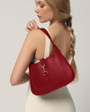 Shoulder Bag for Women - Small Shoulder Purses - Cute Trendy Hobo Handbags - Adjustable Strap Vegan Leather