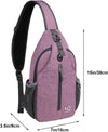 Crossbody Sling Backpack Sling Bag Travel Hiking Chest Bag Daypack