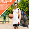 joyliveCY Extra Large Mesh Drawstring Sports Ball Bag for Basketball Soccer