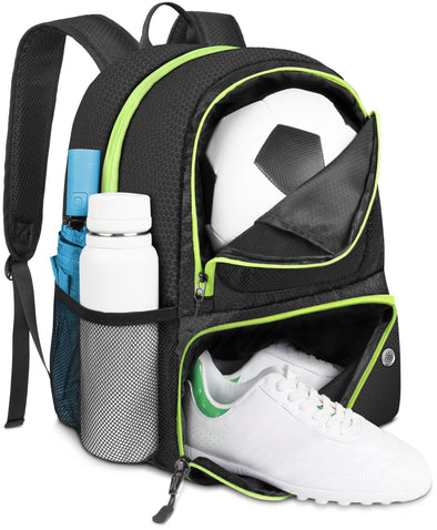 YOREPEK Soccer Backpack, Water resistant Sport Bags Fit Basketball Volleyball Football