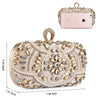 UBORSE Beaded Clutch Purses Wedding Crystal Evening Bag