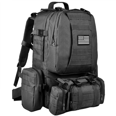 CVLIFE 60L Tactical Backpack, Military Assault Pack