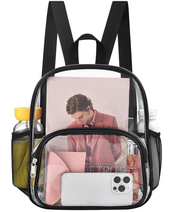 Busiuw Clear Backpack for Stadium Events and Concert