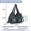 YeFine Casual Washed Denim Shoulder Bags, Lady's Hobo Bags, Handbags