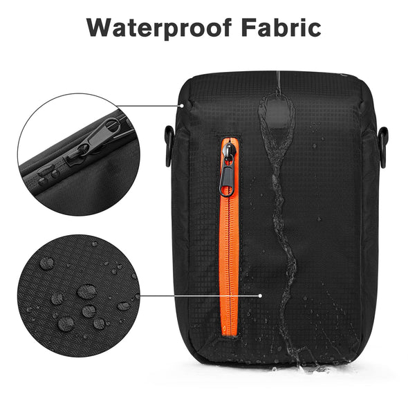 S-ZONE Waterproof Shockproof Padded Lens Case Camera Insert Bag, DSLR SLR Camera Protection Insert Bag Lens Cases