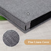 potricher Linen Hardcover Photo Album, Holds 600 Photos, Gray