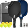 GARYE Pickleball Bag Set with 2 PickleBall Rackets, 6 Balls, 1 Pickleball Bag