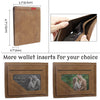 Amlion Custom Engraved Wallet,Personalized Photo RFID Wallets for Men,Husband,Dad,Son,Personalized Gifts