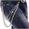 Pants Chain for Men Women,Biker Skull Chain Wallet,Long Cool EMO Punk Trousers Pocket Belt Key Chains for Hip Hop Rock Jean Gothic