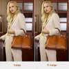 Soft Women Genuine Leather Purses and Handbags Satchel Tote Shoulder Bag