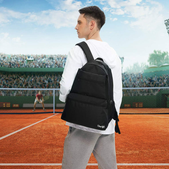 Tennis Bag Professional Tennis Backpack for Men and Women Racket Bags Holds 2 Rackets with Ventilated Shoe Compartment