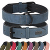 Didog Soft Padded Leather Heavy Duty Dog Collar with Adjustable Rust-Proof Metal Buckle for All breeds