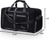 Duffle Bag with Shoes Compartment and Adjustable Strap,Foldable Travel Duffel Bags for Men Women,Waterproof Duffel Bags