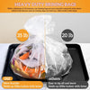 Turkey Brining Bags, 26"×22", 2 Pack, Double Zip Lock Thicker Brine Bags with 2 Cotton Strings, Extra Large Brining Bag Fits for Turkey, Chicken, Beef, Fish, Lamb, Pork, Holds up to 35LB