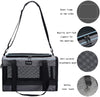 17.5X11X11 Inches Cat, Dog Carrier for Pets up to 16 Lbs, Soft-Sided Cat Bag Animal Carriers Travel Puppy Carry as a Toy of Fabric Pet Home