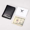 Leather Business Card Case Holder for Men & Women, Italian Calfskin