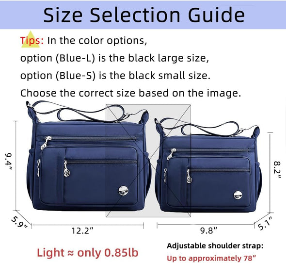 Women Shoulder Handbag Roomy Multiple Pockets Bag Ladies Crossbody Purse Fashion Tote Top Handle Satchel