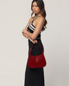 Shoulder Bag for Women - Small Shoulder Purses - Cute Trendy Hobo Handbags - Adjustable Strap Vegan Leather