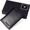 Leather Business Card Case Holder for Men & Women, Italian Calfskin