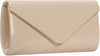 Patent Leather Envelope Clutch Purse Shiny Candy Foldover Clutch Evening Bag for Women