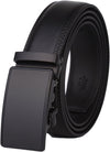 Men'S Real Leather Ratchet Dress Casual Belt, Cut to Exact Fit,Elegant Gift Box