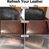 Dark Brown Leather Recoloring Balm, Leather Repair Kit for Furniture, Leather Scratch Remover, Leather Color Restorer for Couch, Car Seats, Shoes - Repair Leather Dye for Scratched and Faded Leather