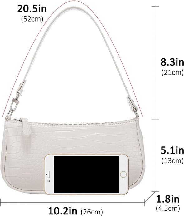 Small Purse for Women, Retro Classic Tote Handbag Shoulder Bags Clutch Purse