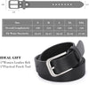 Women Casual Leather Belt for Jeans Pants, Fashion Ladies Girls Waist Dress Belt