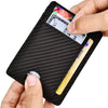 Slim Minimalist Wallet RFID Front Pocket Wallet Thin Credit Card Holder for Men Women