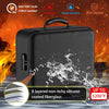 5200°F Fireproof Document Bag with Lock,Upgraded Heat Insulated Fireproof＆Waterproof Box 8 Layers Document Organizer,Portable Home Travel Safe Storage for Important Documents, Files, Laptop