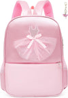 Cute Ballet Dance Backpack Tutu Dress Dance Bag with Key Chain Girls