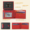 Wallet for Men Slim Rfid Leather 2 ID Window with Gift Box