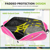 3 Racquet Tennis-Bag Premium Tennis-Racket-Bag with Protective Pad, Professional or Beginner Tennis Players, Lightweight Tennis Bag for All Ages