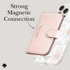 Morgan Magnetic Phone Wallet/Card Holder - Compatible with Magsafe Phones and Cases - Chalk Pink