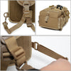 Tactical Sling Bag Backpack Military Rover Shoulder Sling Pack EDC Molle Assault Range Bag Crossbody Chest Pack (Coyote)