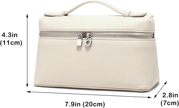 Crossbody Bag for Women L19 Pouch Top-Handle Leather Bag Designer Shoulder Handbag Quiet Luxury Trendy Purse