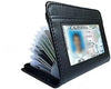 36 Slots Credit Card Holder Wallet Zip Leather Card Case RFID Blocking