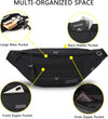 Large Crossbody Fanny Pack with 4-Zipper Pockets,Gifts for Enjoy Sports Festival Workout Traveling Running Casual Hands-Free Wallets Waist Pack Phone Bag Fits All Phones