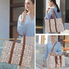 Laptop Tote Bag for Women Work 15.6 Inch Canvas Shoulder Bags Computer Messenger Purse Teacher Handbag Office Briefcase